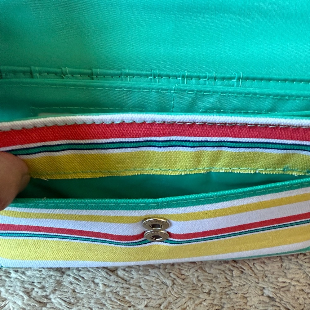 NWOT Colorful Striped Wallet - Picture 6 of 7